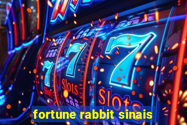 fortune rabbit sinais